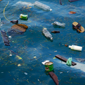Up to 40,000 tonnes of plastic are floating on the surface of oceans